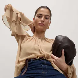 Marks & Spencer Bell Sleeve Top image 5