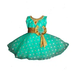 DRESS COLLECTION Print Georgette Fit & Flare Dress-picture-28