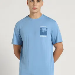 AMERICAN EAGLE OUTFITTERS Men Typography Printed Round Neck Oversized T-shirt image 1