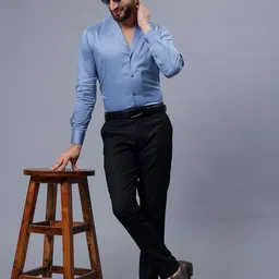 GENTLEREN Men Long Sleeves Slim Fit Casual Shirt image 2