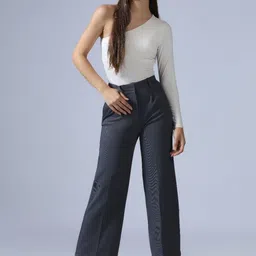 SZN Women High-Rise Easy Wash Trousers-picture-44