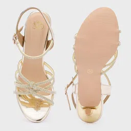 Sole To Soul Embellished Party Slim Heeled Sandals image 2