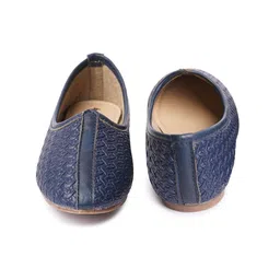 BOYZ N GALZ Boys Embellished Party Mojaris with Embroidered Flats image 4