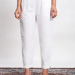 SVKETAIL Women Relaxed High-Rise Trousers-image-77