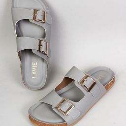 Lavie Women Open Toe Flats With Buckles-picture-12