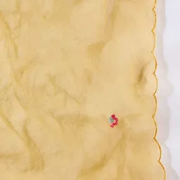 VredeVogel Women's Floral Embroidered Regular Thread Work Kurta With Trousers & Dupatta image 5