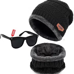 FLEXCYCAP Men Woollen Beanie-picture-30