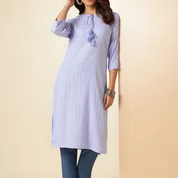 Anouk Rustic Women Thread Work Kurta-picture-10
