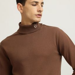 Iconic Men Turtle Neck Long Sleeves Pullover Sweater-picture-22