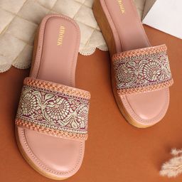 Anouk Embellished Wedge Sandals-picture-12