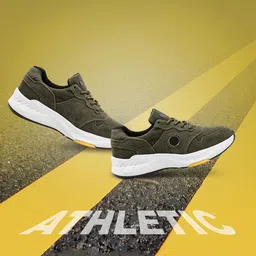 glitchez Men Textured Leather Sneakers image 3