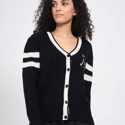 Ajile by Pantaloons Women Colourblocked Cardigan-image-29