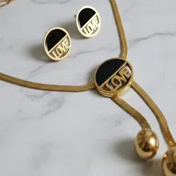 FIMBUL Gold-Plated Jewellery Set image 4