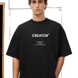 PRONK Men Black Tshirts-picture-35