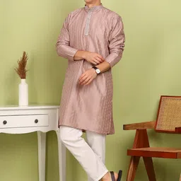 Anouk Men Regular Kurta with Pyjamas image 2