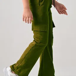 BAESD Girls Winter Cargo Track Pants image 3