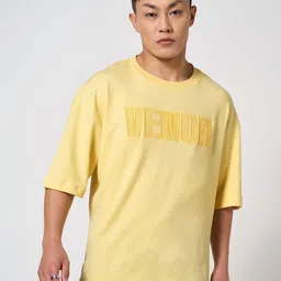 Street 808 by Pantaloons Men Typography Pockets Boxy T-shirt-picture-39