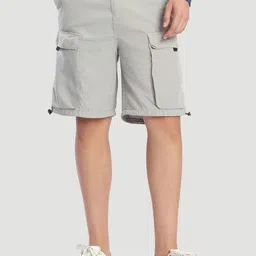 Bene Kleed Men Relaxed Fit Cargo Shorts with Adjustable Hem-picture-23