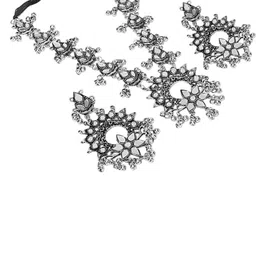 SZN Beaded Oxidized Jewellery Set image 2