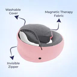 BILLEBON Pink Extra Soft Memory Foam Travel Pillow 5 inches x 4 inches image 4