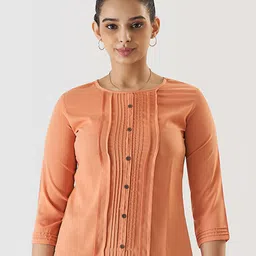 CORSICA Women Round Neck Solid Top-image-17