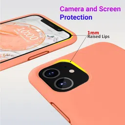 LIRAMARK Solid Printed iPhone 11 Back Case Mobile Accessories image 2