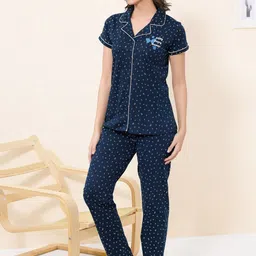 QUIRA Women Graphic Printed Night suit-picture-20