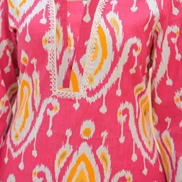 GoSriKi Women Ethnic Motifs Printed Regular Kurta with Palazzos image 3