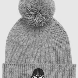 GAP Boys Darth Vader Embroidered Pom-Pom Cap-image-28