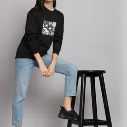 CORSICA Women Polyester Printed Pullover Sweatshirt-image-20