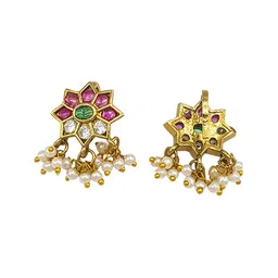 GRIIHAM Floral Drop Earrings image 3