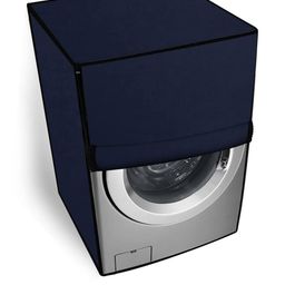 The Furnishing Tree Blue Plastic Washing Machine Cover-picture-24