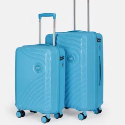 Wildcraft Onyx-TR Set Of 2 Textured Hard Suitcase Trolley Bags- 105L-image-0