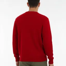 glitchez Typography Applique Detail Self Design Pullover image 5