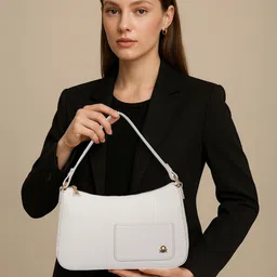United Colors of Benetton Textured Structured Shoulder Bag-picture-33