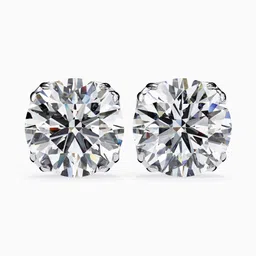 VALANOVA Hallmarked 18 Kt Gold Diamond Studded Earrings- 1.85 g-picture-15