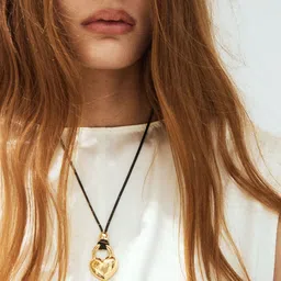 H&M Heart-Pendant Cord Necklace-picture-20