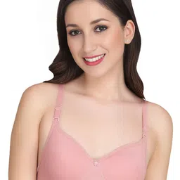 Liigne Women Pack of 6 Solid Full Coverage Lightly Padded Non-Wired Regular Everyday Bra image 3