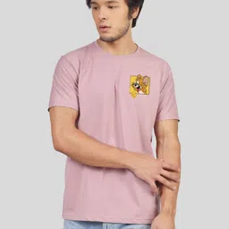 Greylongg Men Printed Applique T-shirt-picture-24