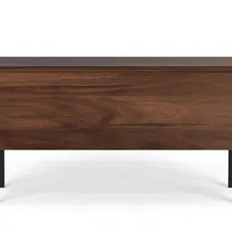 bluewud Brown Wooden Rectangular CoffeeTable image 5