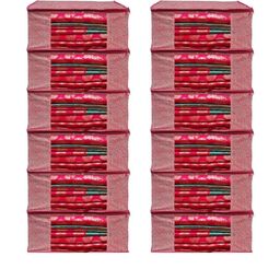AMAK INC Pink Fabric Multi-Utility Wardrobe Organisers-picture-22