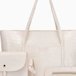 KPOP PU Structured Handheld Bag image 2