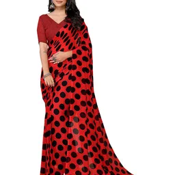 Moda Rapido Printed Saree With Unstiched Blouse Piece-image-89