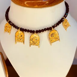 MAA Sitala Store Copper Gold-Plated Necklace-picture-16