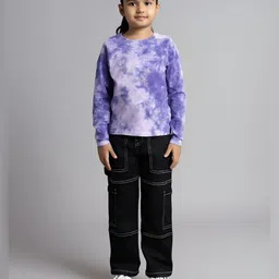 Ed-a-Mamma Girls Tie and Dye Dyed Bio Finish T-shirt-picture-24
