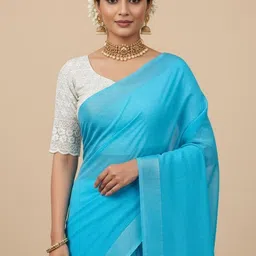 Shilpkala Woven Design Border Saree With Blouse Piece image 2