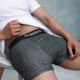 The Roadster Lifestyle Co Pack Of 3 Printed Breathable Trunks image 3