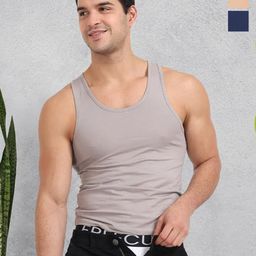 FREECULTR Men Pack Of 3 Innerwear Vests-picture-40