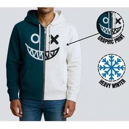 Try This Men Colourblocked Sweatshirt image 4