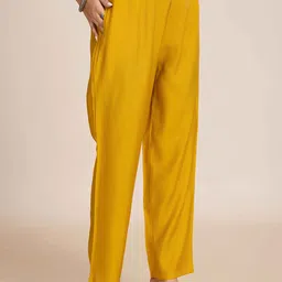 Navlik Women Ethnic Motifs Embroidered Regular Kurta with Trousers & Dupatta image 4